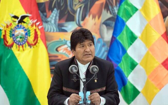Evo Morales pediu renúncia em rede nacional