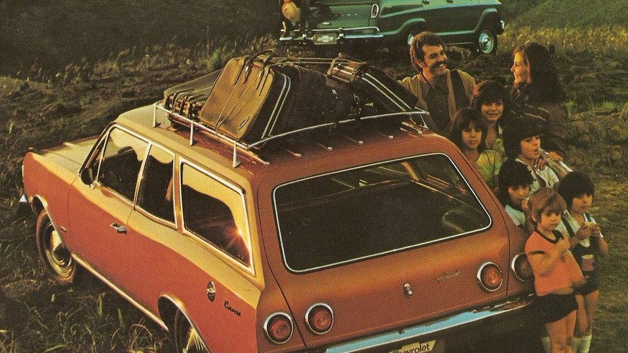 A Caravan chegou em 1975 ao mercado brasileiro e se tornou um sonho de consumo da família brasileira.