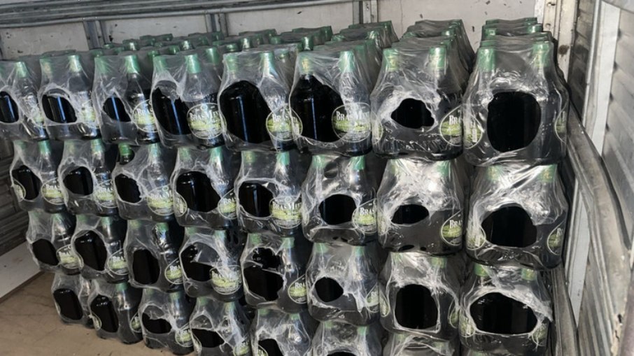 Grupo utilizava embalagens de marcas conhecidas no mercado nacional Grupo utilizava embalagens de marcas conhecidas no mercado nacional
