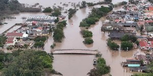 Chuva intensa eleva risco de cheias em rios do Sul; veja quais
