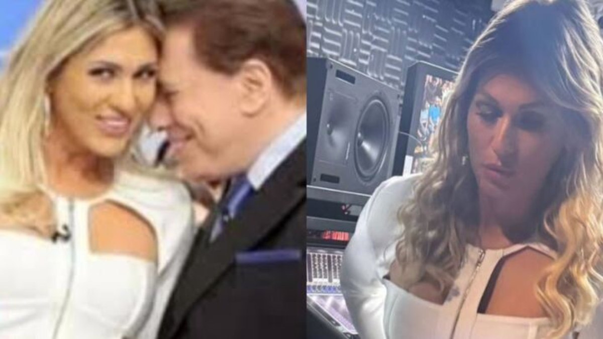 Livia Andrade reaparece com vestido que utilizou ao lado de Silvio Santos