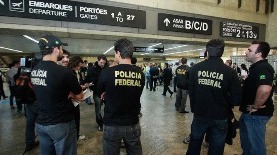 Polícia Federal no Aeroporto de São Paulo