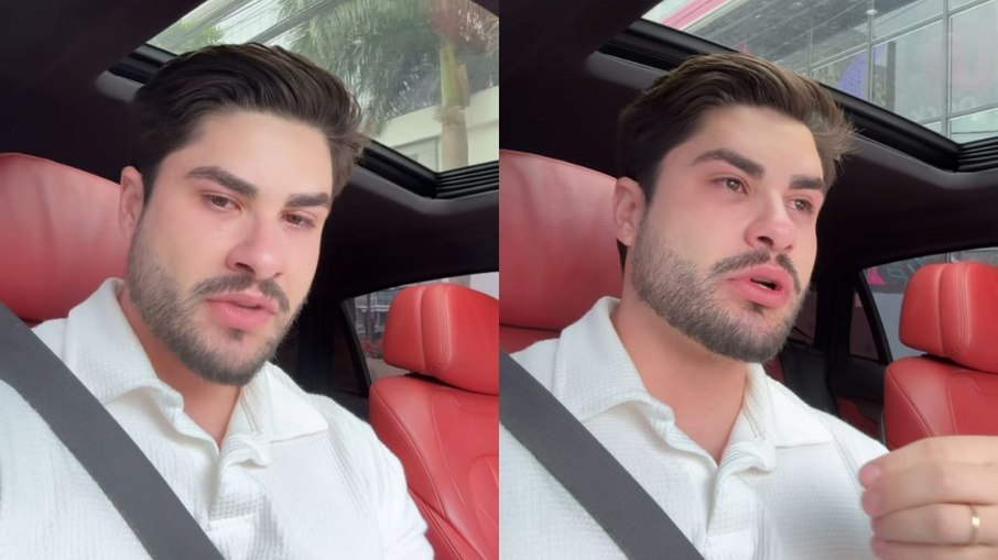 Lucas Souza desabafa e chora após demissão inesperada da Record