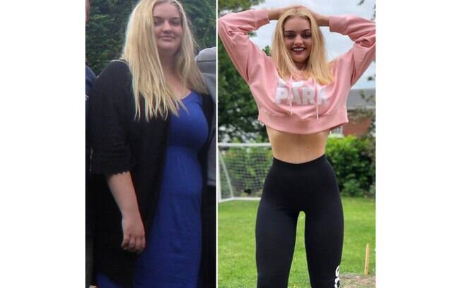 A jovem Josephine Desgrand foi de 120 kg para 57 kg com ajuda de usuários do Instagram e quer motivar outras pessoas