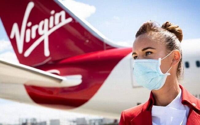 Virgin Atlantic vai oferecer seguro-viagem em caso de Covid-19 Virgin Atlantic vai oferecer seguro-viagem em caso de Covid-19