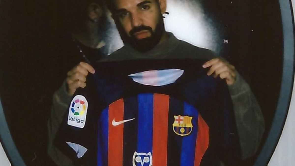 Drake apostou na vitória do Barcelona no 'El Clásico'