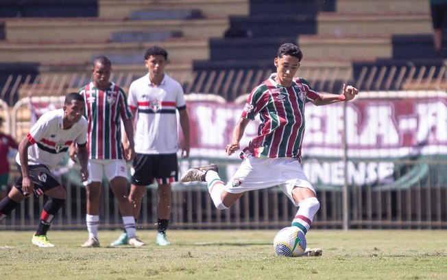 Fluminense bateu o São Paulo, de virada, e conquistou a Copa do Brasil Sub-17 