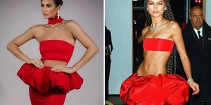 Miss Brasil usa look inspirado em Zendaya para chegada ao concurso