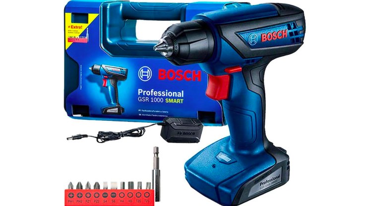 Parafusadeira Bosch 12V tem 29% off e vira hit na Amazon