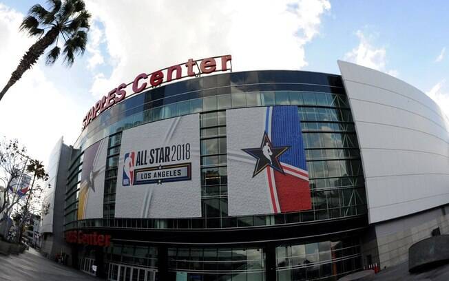 O Staples Center receberá o All-Star Game da NBA pela terceira vez, enquanto Los Angeles é a sede do evento pela sexta