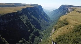 Menina de 11 anos cai de cânion em parque na serra do RS