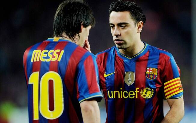 Para Xavi, Messi desbancou Pelé, Maradona e Cruyff e já é o melhor jogador da história. Foto: Getty Images