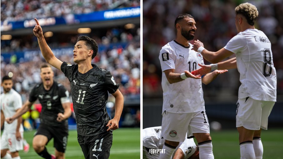Nova Zelândia e Egito buscam a primeira vitória na Copa do Mundo Nova Zelândia e Egito buscam a primeira vitória na Copa do Mundo