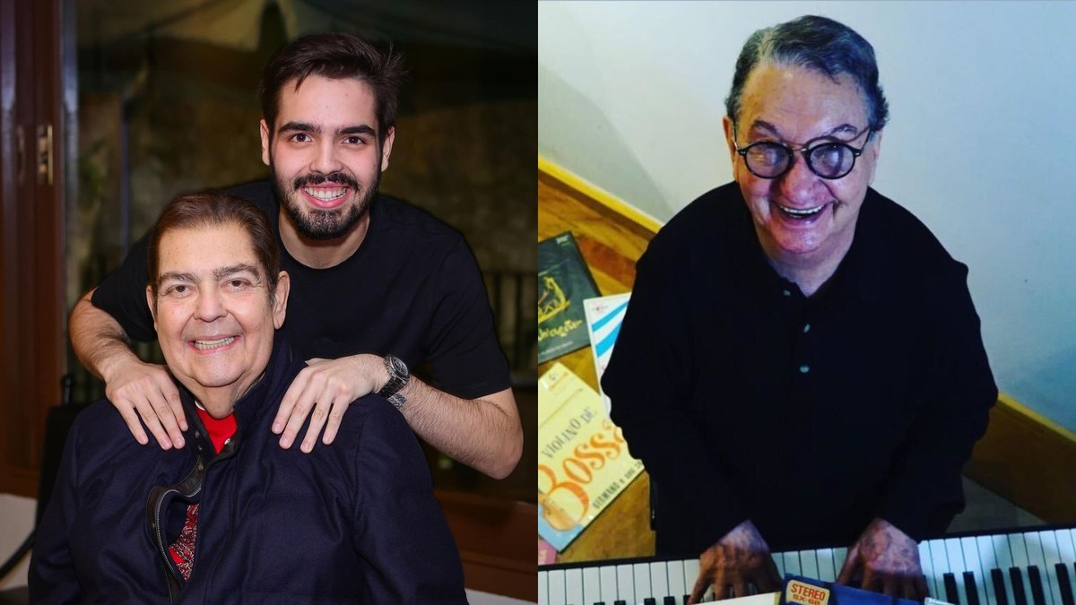 Filho de Faustão homenageia Caçulinha: 'Desde quando me conheço por gente estava lá'