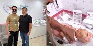 Padre Fábio de Melo adota boneca com Down em homenagem à mãe