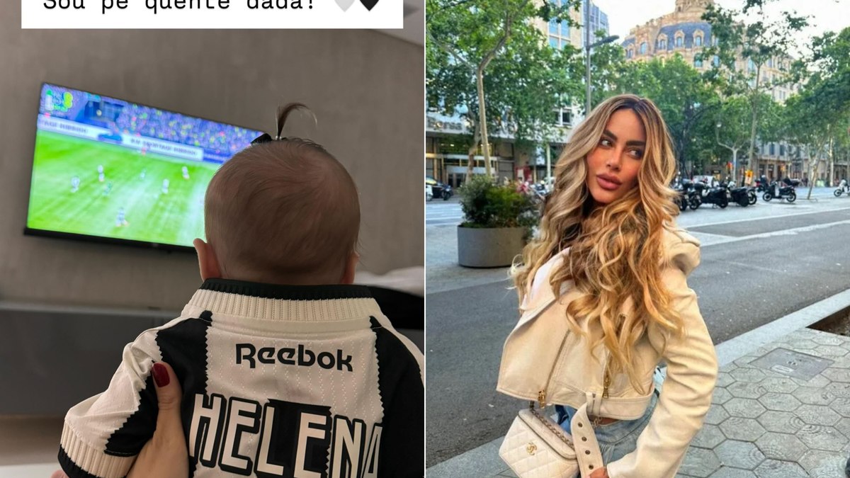 Helena é a filha caçula de Neymar Jr.