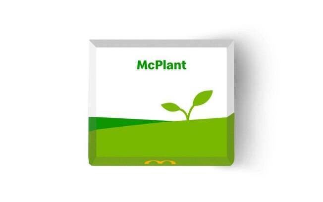 McPlant, nova linha do McDonald's com hambúrguer produzido com vegetais
