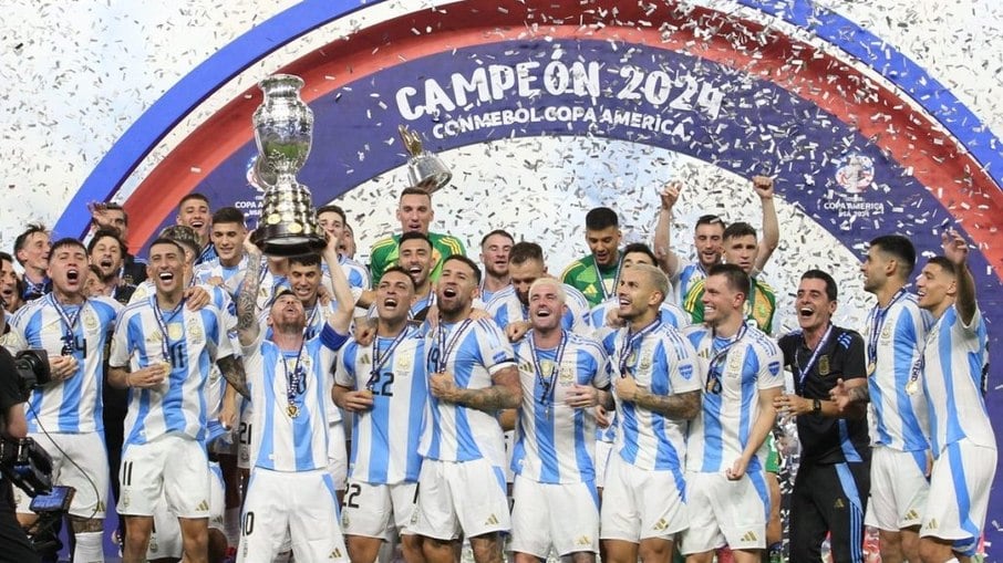 Argentina venceu a Copa América contra a Colômbia