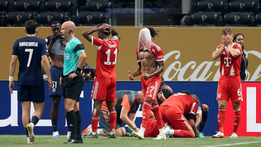 Jogo foi marcado por lesão assustadora de Musiala do Bayern