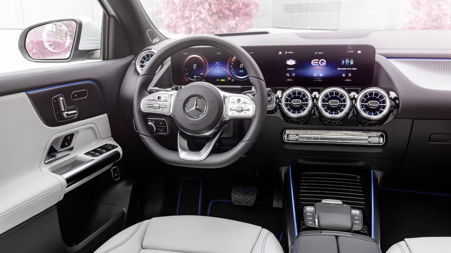 Mercedes-Benz EQA traz o mesmo interior do GLA a combustão