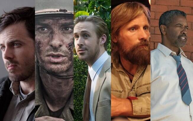 Resultado de imagem para Casey Affleck,Andrew Garfield,Ryan Gosling,Viggo Mortensen e Denzel Washington