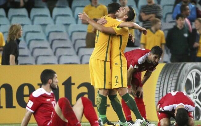 Austrália venceu a seleção da Síria por 2 a 1 em Sidney e avança à repescagem