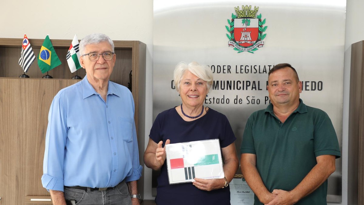 Mariangela venceu o concurso promovido pela Prefeitura para a escolha do símbolo oficial em 1979 Mariangela venceu o concurso promovido pela Prefeitura para a escolha do símbolo oficial em 1979