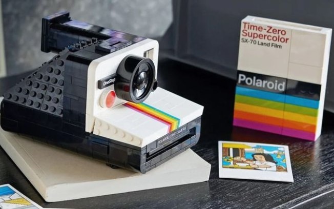 Câmera Polaroid SX-70 ganha versão montável em Lego