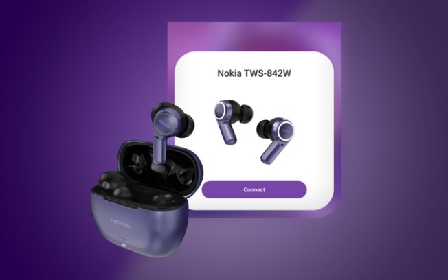 Fone Nokia Clarity Earbuds 2 Plus promete até 35h de bateria com ANC