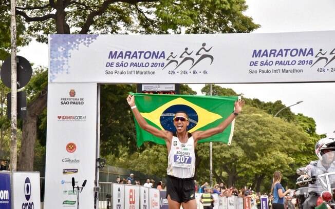 Solonei da Silva conquistou o bi da Maratona Internacional de São Paulo