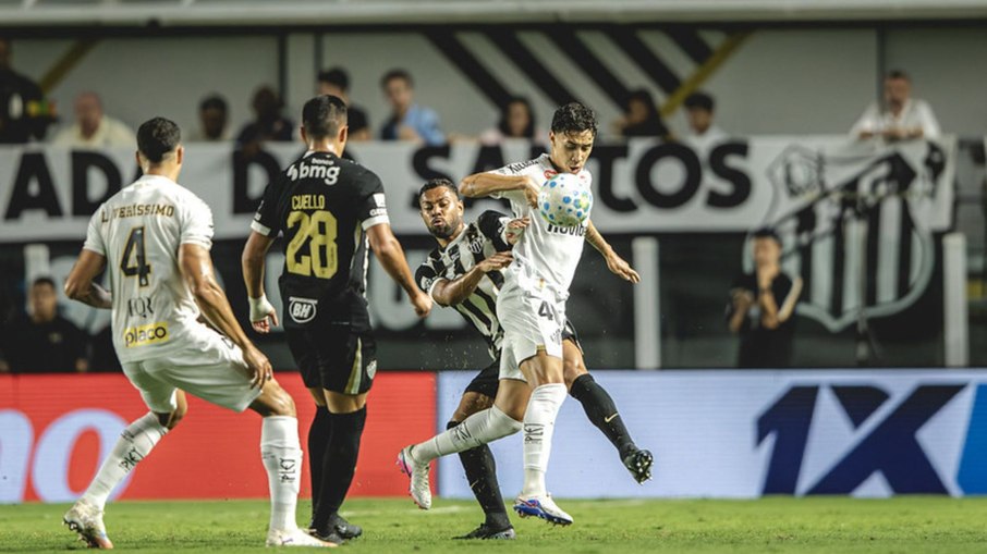 Santos derrotou o Atlético-MG