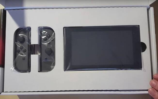 Unidade do Nintendo Switch foi enviado por engano a um cliente antes do lançamento do console