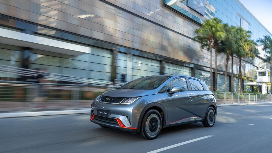 BYD Dolphin foi o elétrico mais vendido de 2023 e janeiro de 2024