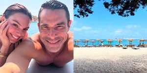 Isis Valverde e Marcus Buaiz postam fotos da lua de mel; veja