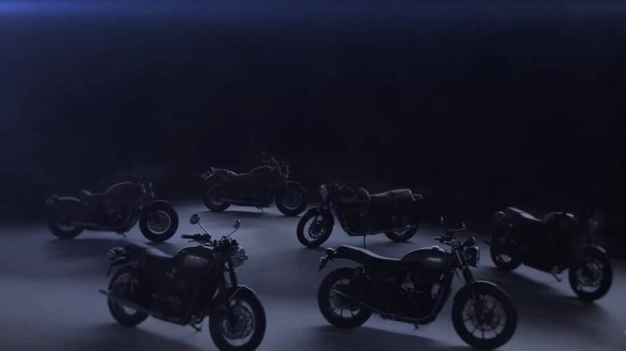 Família Triumph Bonneville 2021 é mostrada em teaser antes da apresentação oficial, no próximo dia 23 