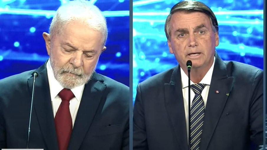 Bolsonaro criticou apoios de Lula em debate da Band