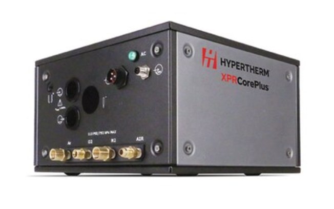Hypertherm Associates anuncia o console de conexão de gás CorePlus para sistemas de corte XPR