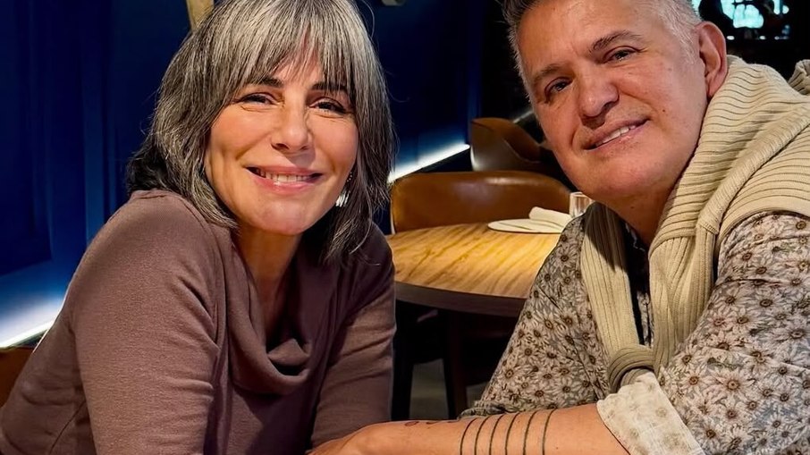 Glória Pires e Orlando de Morais 