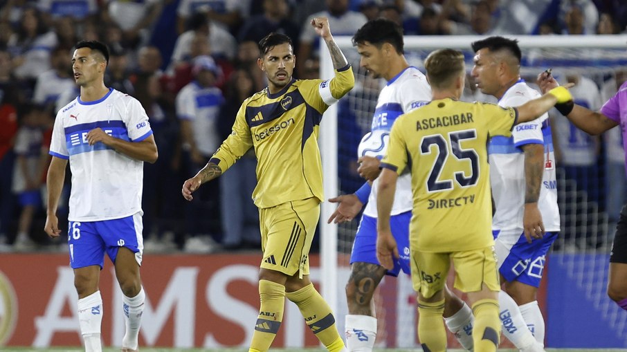 Leandro Paredes marcou o gol da vitória do Boca Juniors sobre a Universidad Católica