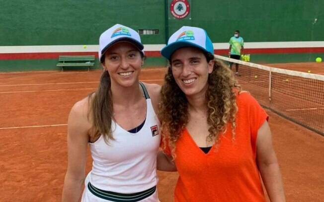 Liga Tênis 10 realiza clínica com Luisa Stefani no Rio de Janeiro