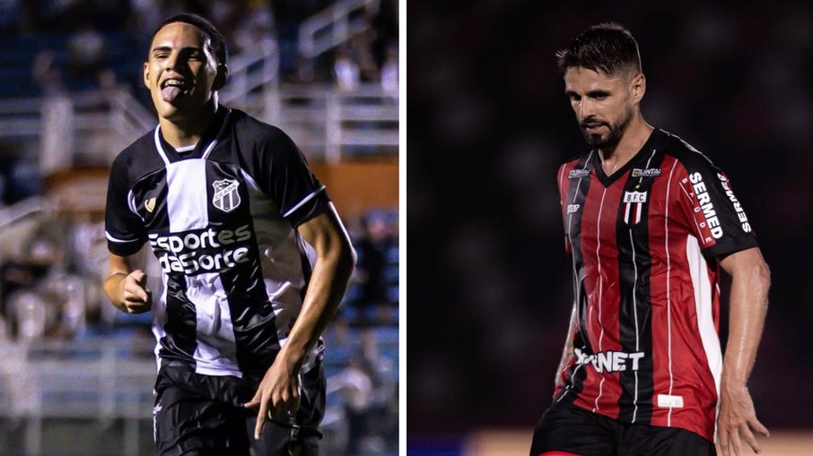 Melk lidera o ataque do Ceará diante do Botafogo-SP de Rafael Gava no Presidente Vargas
