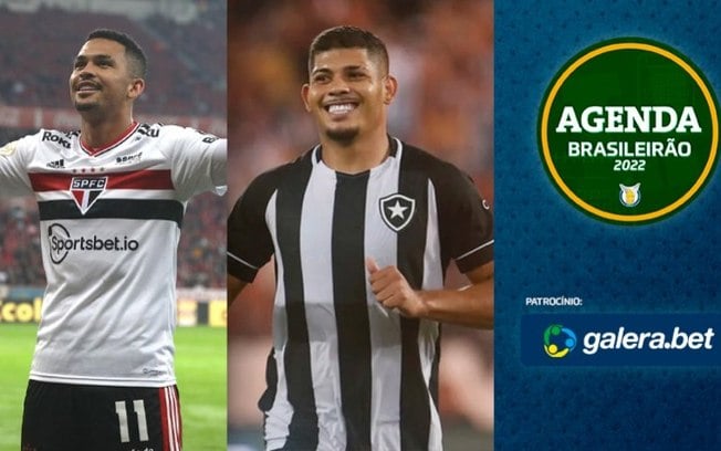 São Paulo x Goiás e Botafogo x Athletico-PR: Saiba onde assistir aos jogos de sábado do Brasileirão