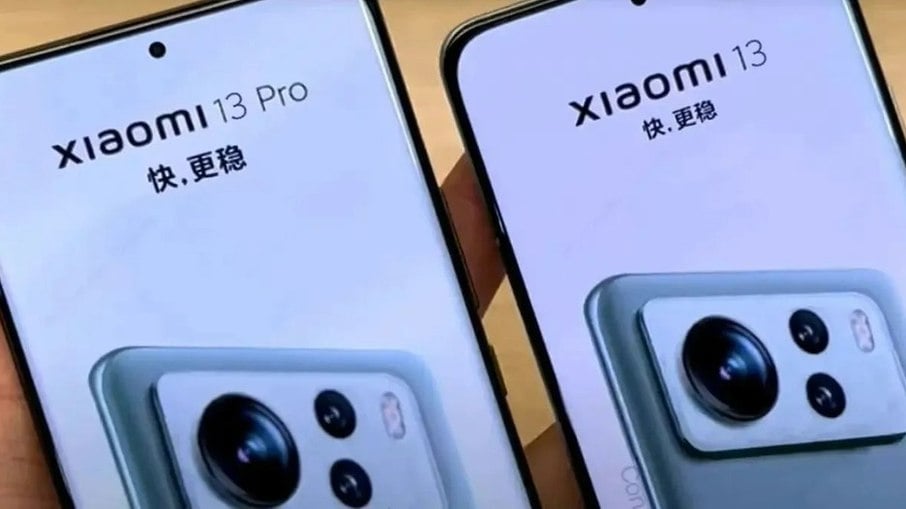 Foto vazada do Xiaomi 13 e Xiaomi 13 Pro