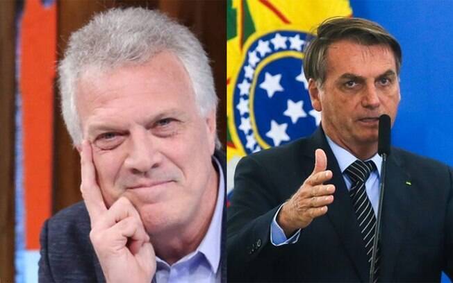 Pedro Bial critica abertamente Bolsonaro durante programa