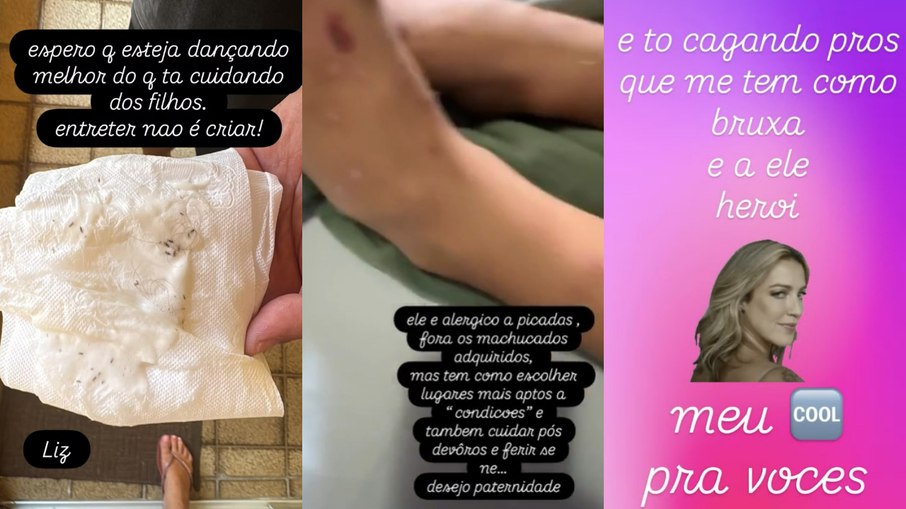 Luana Piovani se revolta após ver a situação dos filhos