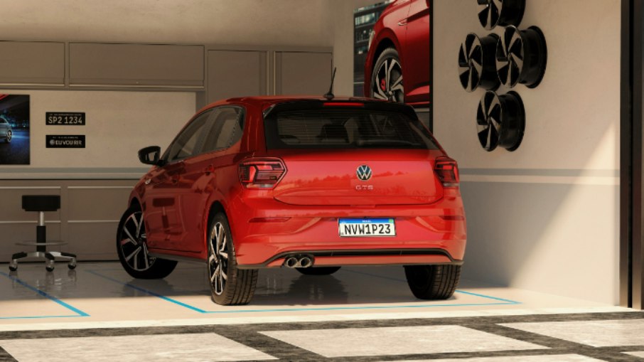 VW Polo GTS renovado também não tem lanternas que avançam sobre a tampa