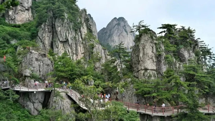 Montanha de Laojun, na China
