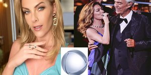 Ana Hickmann comandou o especial de fim de ano da Record com Andrea Bocelli	
