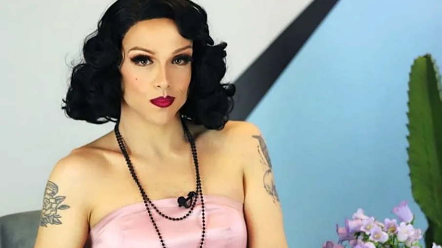 A drag queen foi a convidada do videocast Mamilos Café