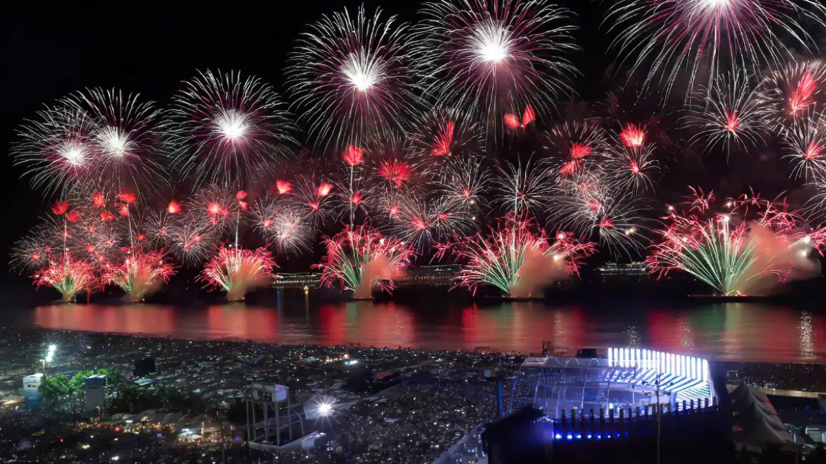 Em Copacabana, a expectativa é receber 2,5 milhões de pessoas, entre cariocas e turistas